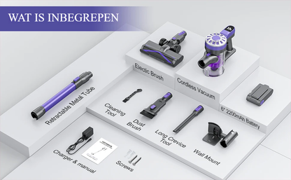 Tornado V07 Steelstofzuiger
